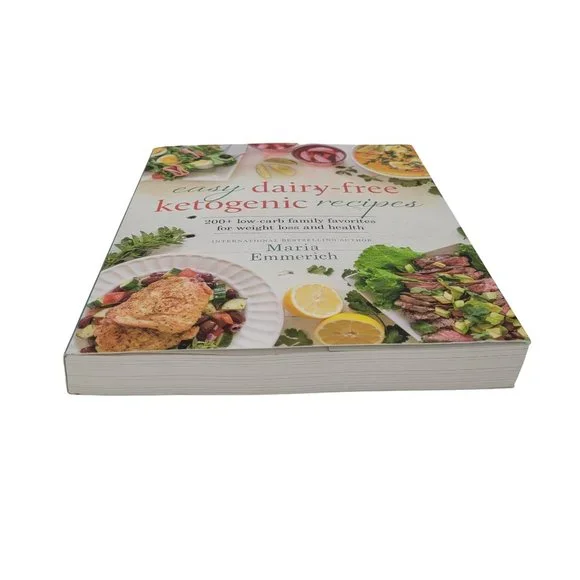 Easy Dairy-Free Ketogenic Recipes 200+ Low-Carb Family Favorites for Weight Loss - Picture 8 of 10